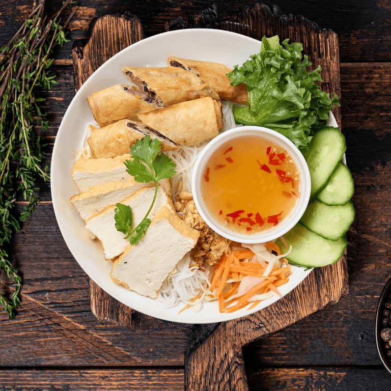 Bún Tofu Chả Giò